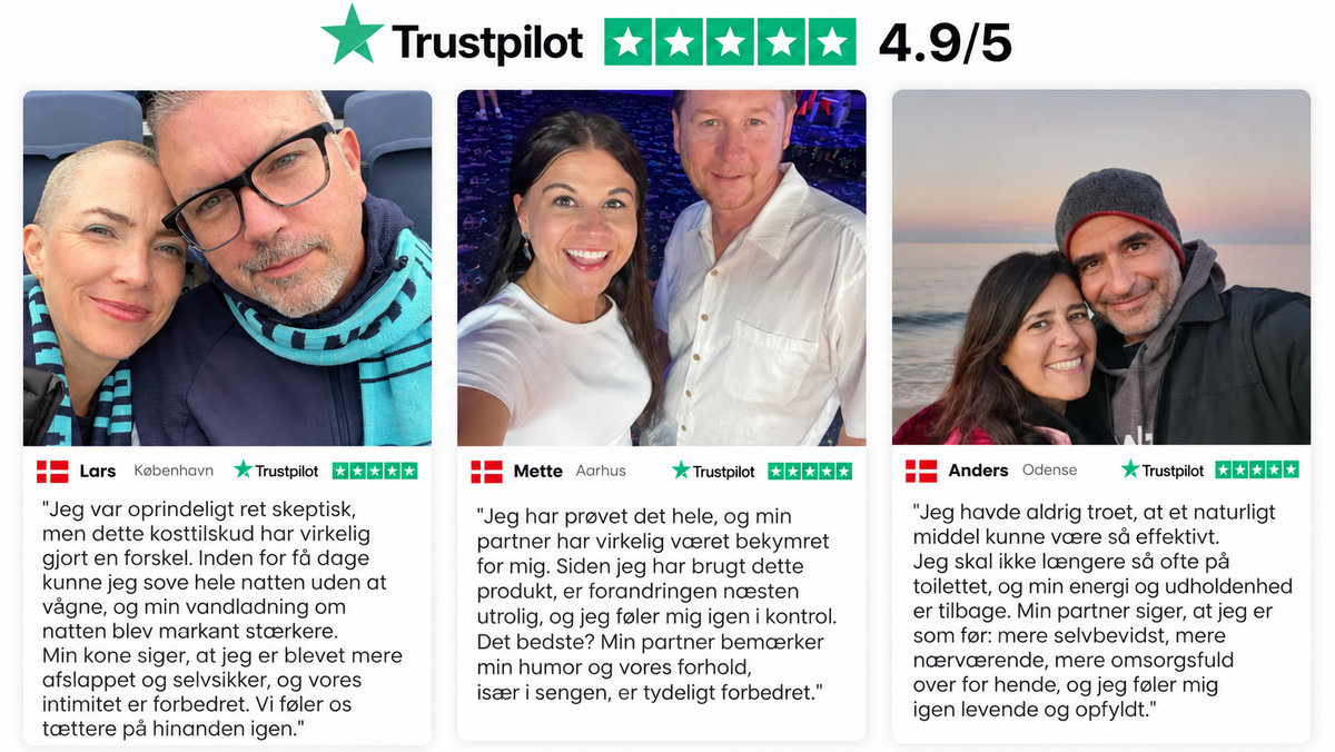 ProstaCare™ | Reducer betændelse i prostata med op til 95 % på 5 dage!