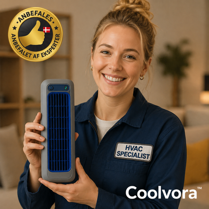 Nordvaya Coolvora™ | Hold varmen på afstand, og nyd en behagelig temperatur hele sommeren – uden høje elregninger eller store, klodsede airconditionanlæg.