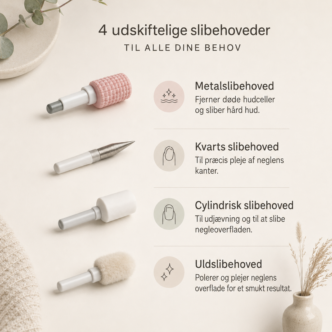 NordicNails™ Elektrisk Neglefræser|🤲Mindst 50% procent💅 |  ✨ Professionel neglepleje med præcision, komfort og flotte resultater – hver eneste gang.