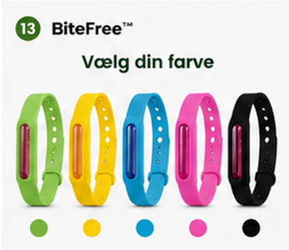 Nordvaya BiteFree™ | Myggearmbånd | Naturlig beskyttelse mod myg – dag og nat. (1+1 Gratis)