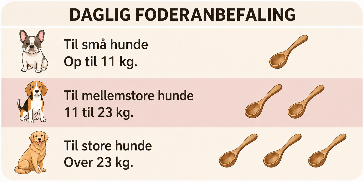 SundPote™ | Naturlig daglig støtte til hunde med fedtknuder og et stærkt immunforsvar.