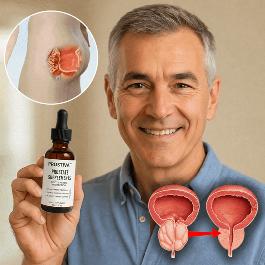 PROSTIVA™ | Dråber | Reducer Prostatastørrelse Med 53% På 5 Dage