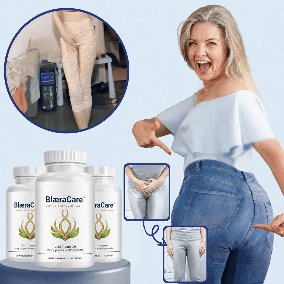 BlæraCare™ | genopretter fuld blærekontrol på blot 7 dage!