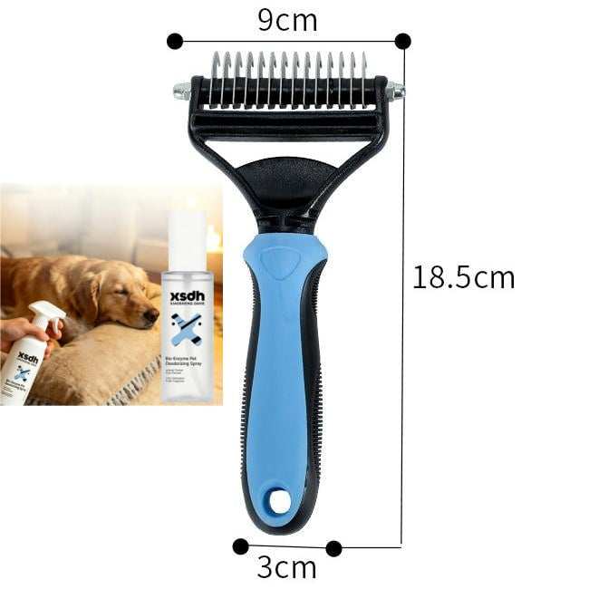 ✂️ Professioneel ontklittingshulpmiddel – Voor huisdieren | Snijdt klitten • RvV-vrij mes