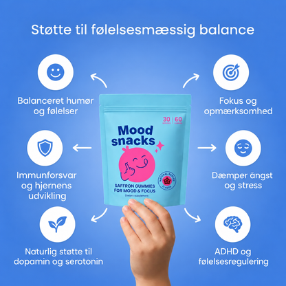 Roovia™ |Safran gummies til ro, fokus og følelsesmæssig balance