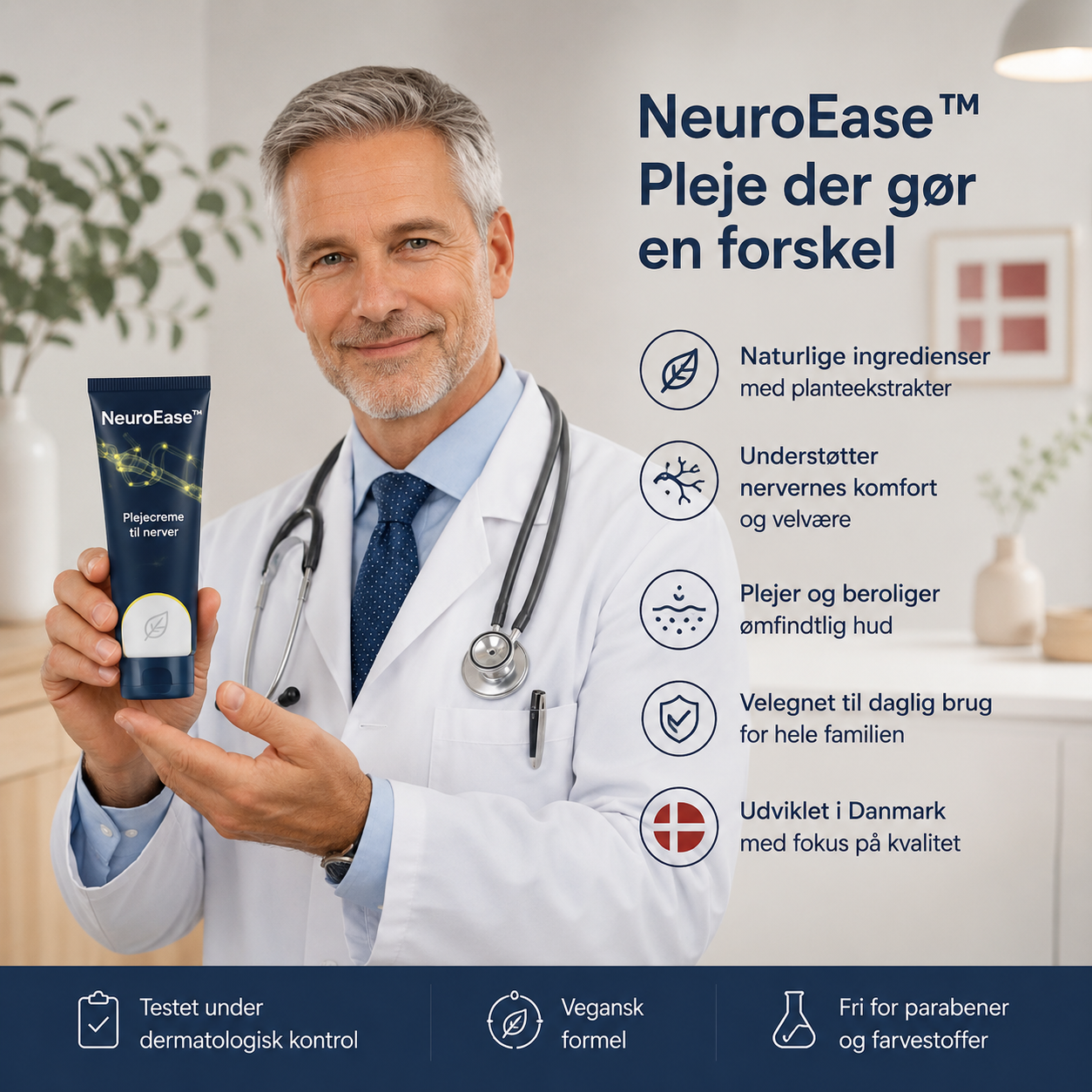 NeuroEase™  |✨Mindst 50% rabat🙅| 💙✨💪Mindre uro. Mere frihed i hvert skridt.