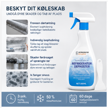 FrostAway™| Smelter is på få minutter – uden skrabning! (1+1 GRATIS & Gratis isskraber)