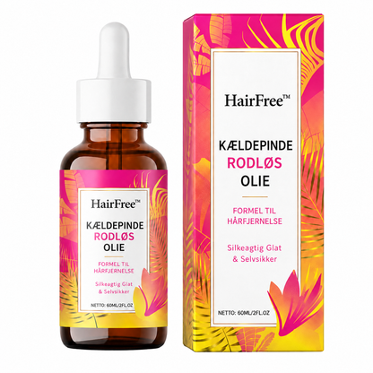 HairFree™ |Tag kontrollen over uønsket hårvækst, reducer genvæksten med op til 96 % på 2 uger!