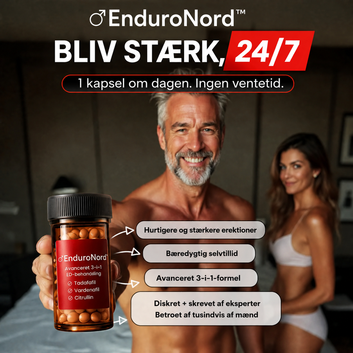 EnduroNord™ | Hvordan Viagra skuffede mig og reddede mit ægteskab