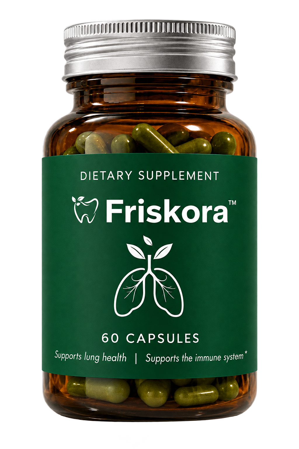 Friskora™ Kapsler | Eliminerer vedvarende dårlig ånde inden for 36 timer – du behøver aldrig at dække din mund til igen!