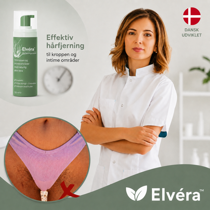 Elvéra™ |BikiniSmooth|Eliminerer Barberbrand, Bumser Og Indgroede Hår Med 95% På Blot 7 Dage