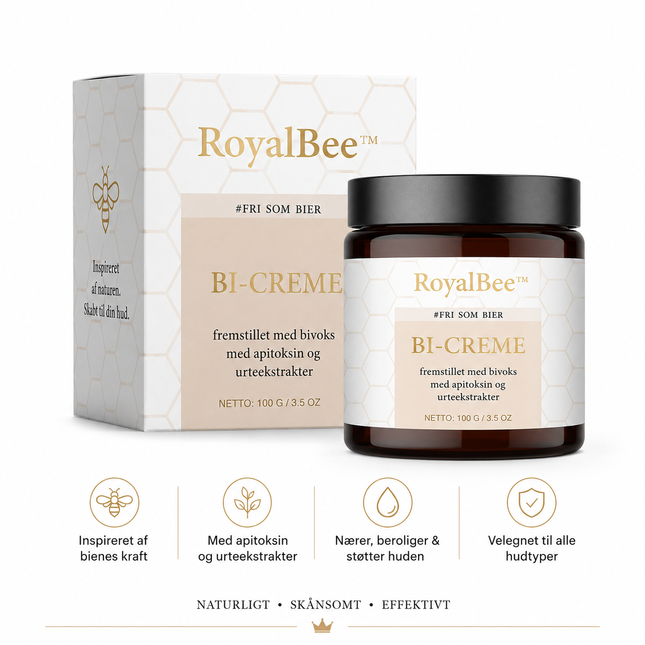 Nordvaya RoyalBee™| 1+1 GRATIS, mindst 50% rabat | 🐝 Din hud vil elske dig.