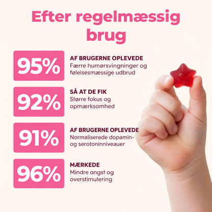 Roovia™ |Safran gummies til ro, fokus og følelsesmæssig balance