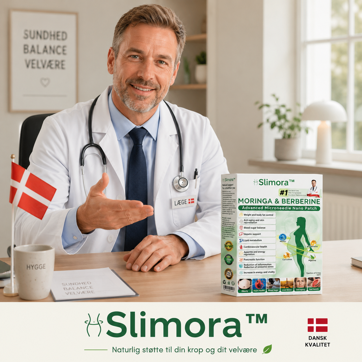 Slimora™ | 🌿Mindst 50% rabat🌟| Naturlig støtte til din daglige wellness og en lettere livsstil.