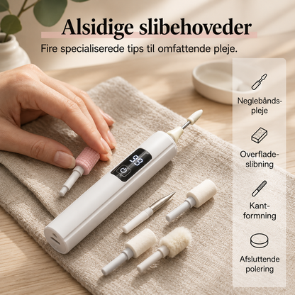 NordicNails™ Elektrisk Neglefræser|🤲Mindst 50% procent💅 |  ✨ Professionel neglepleje med præcision, komfort og flotte resultater – hver eneste gang.