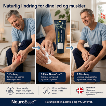 NeuroEase™  |✨Mindst 50% rabat🙅| 💙✨💪Mindre uro. Mere frihed i hvert skridt.