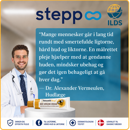 SmoothStep™ Fodcreme | Fjern hård hud og ligtorne på kun 2 dage!