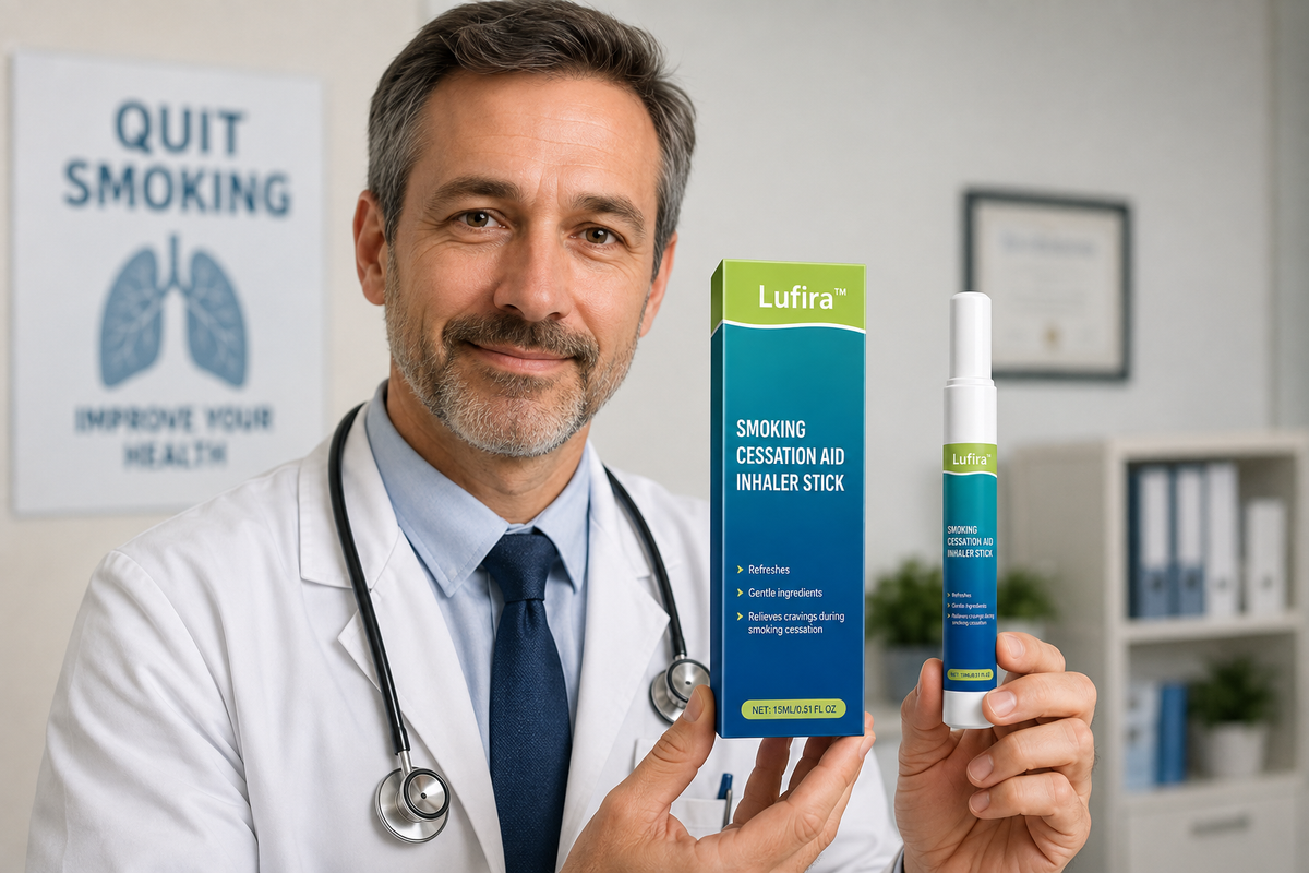 Lufira™ kombinerer mullein med friske planteekstrakter i en kompakt inhalator, som du kan tage med dig overalt.