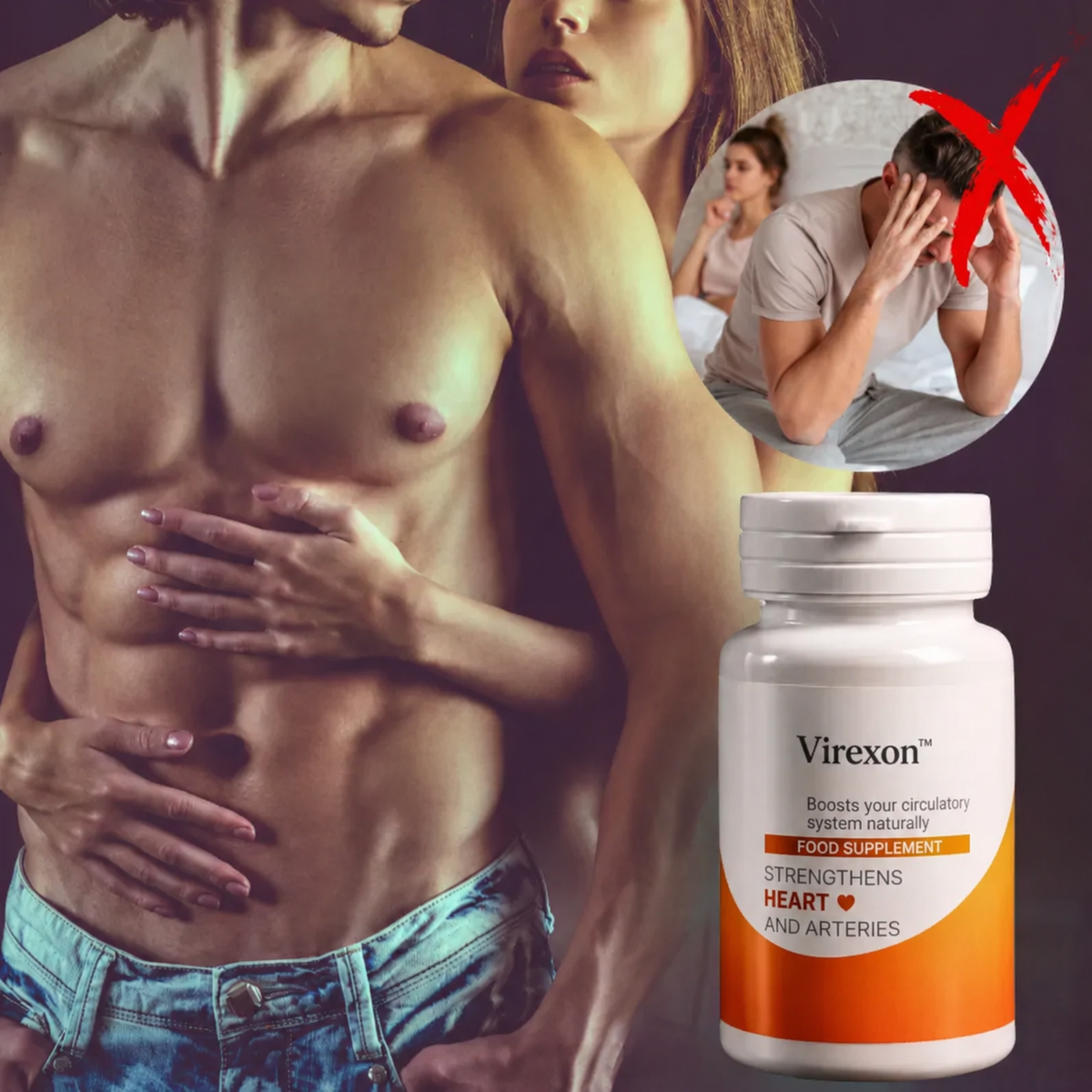Virexon™ | Opløser aflejringer i arterierne og genopretter naturlige erektioner på kun 14 dage