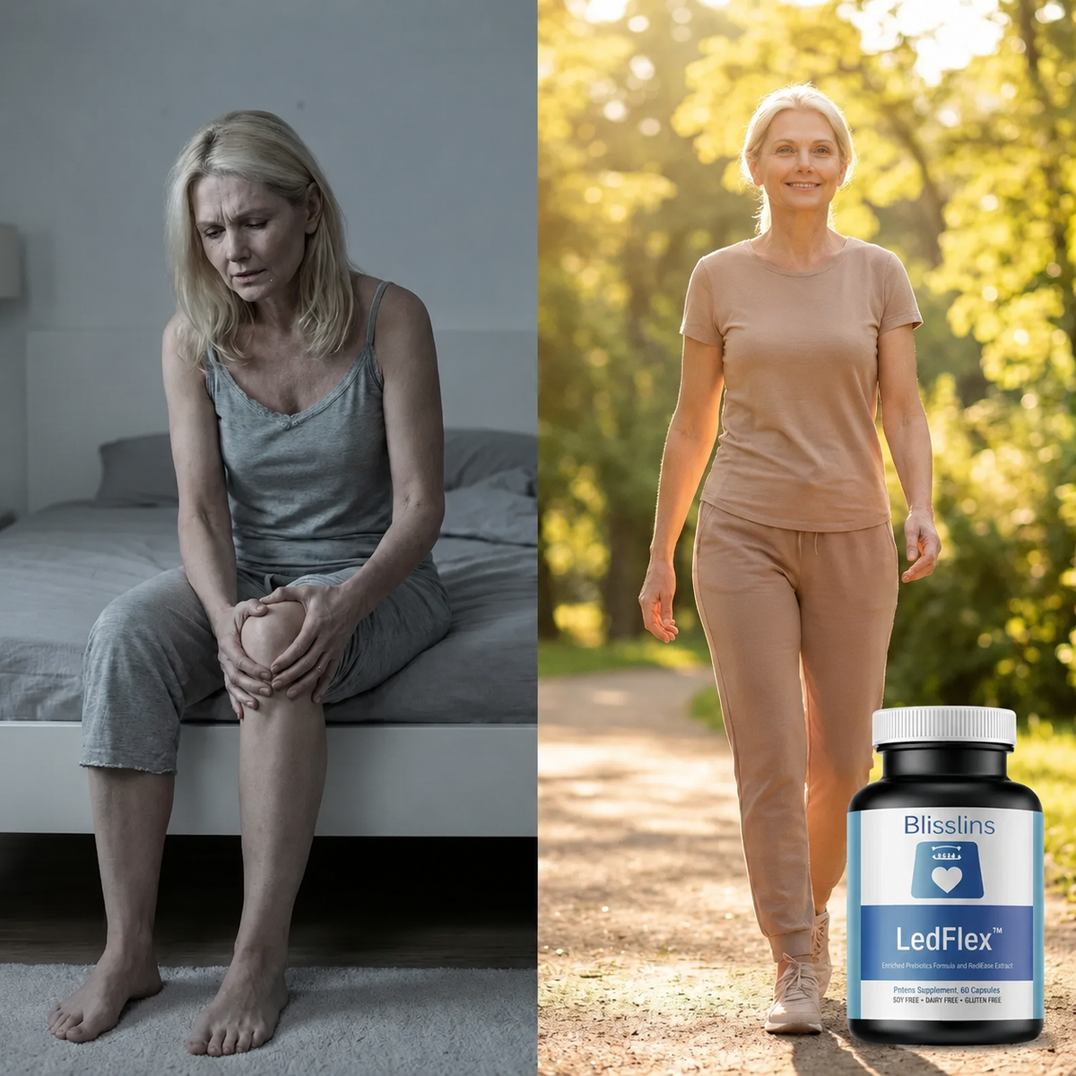 LedFlex™ | Lindrer 96 % af ledsmerter hurtigt og genopretter leddene på 3 dage!