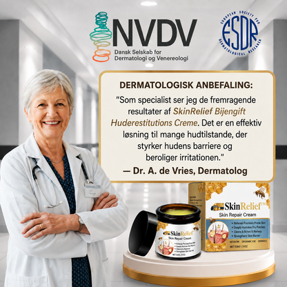 SkinRelief™ Hudreparerende Creme | Lindrer psoriasis og hudirritation på kun 30 minutter!