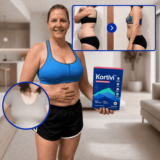 Kortivi™ Kortisol-tilskud | Reducer genstridigt mavefedt & tab op til 6 kg på bare 30 dage!