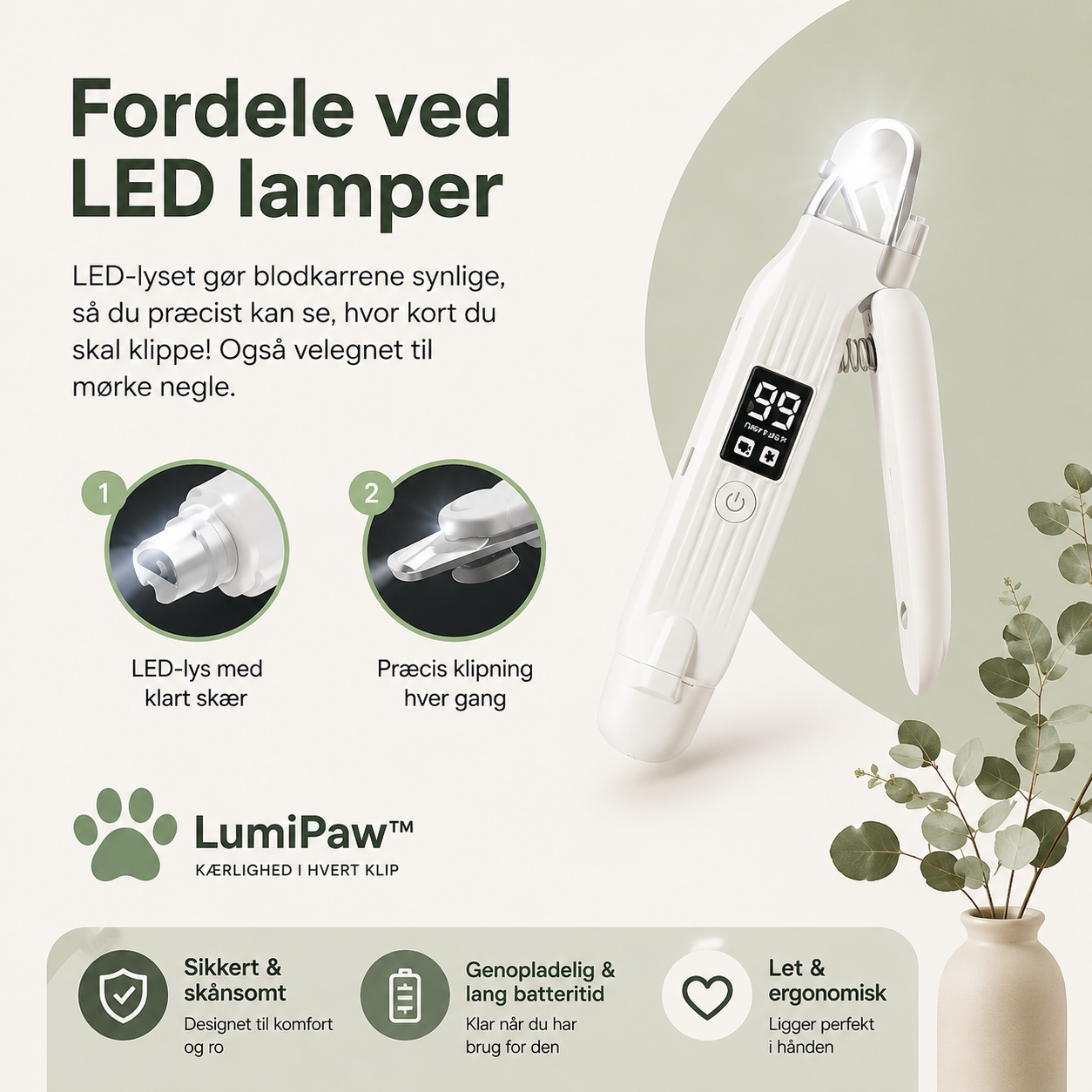 LumiPaw™ |🌿Mindst 50% rabat💰| ✨🐾  Fordi hver pote fortjener et sikkert klip.