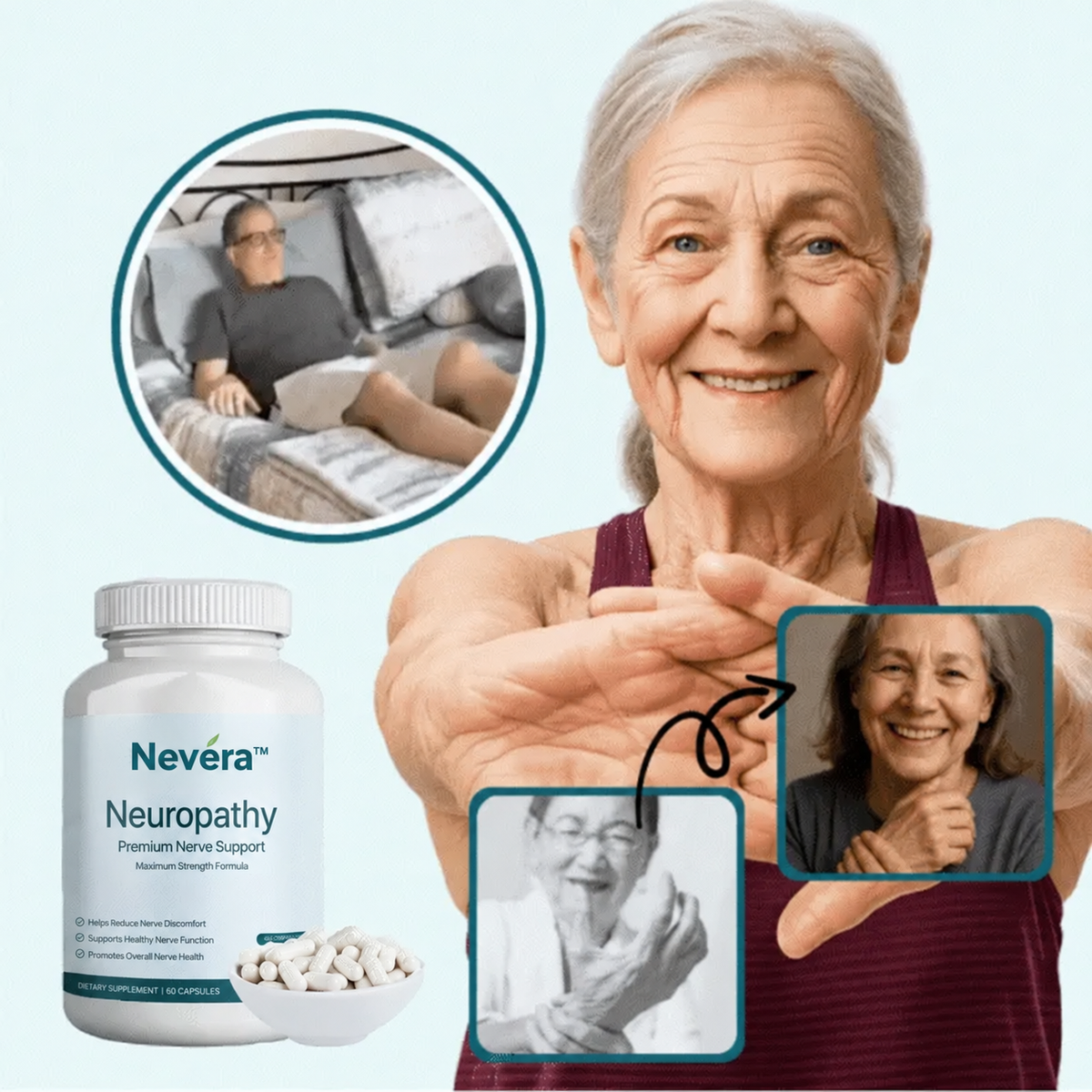 Nevéra™ | Sig Farvel Til Brændende, Følelsesløse Nervesmerter — På Så Lidt Som 3 Dage