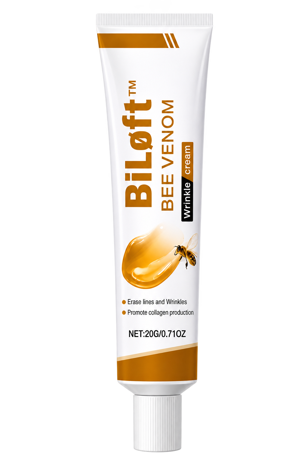 BiLøft™ | Bigift-Creme | Udvisker Dybe Rynker Og Løfter Slap Hud På Blot 3 Dage!