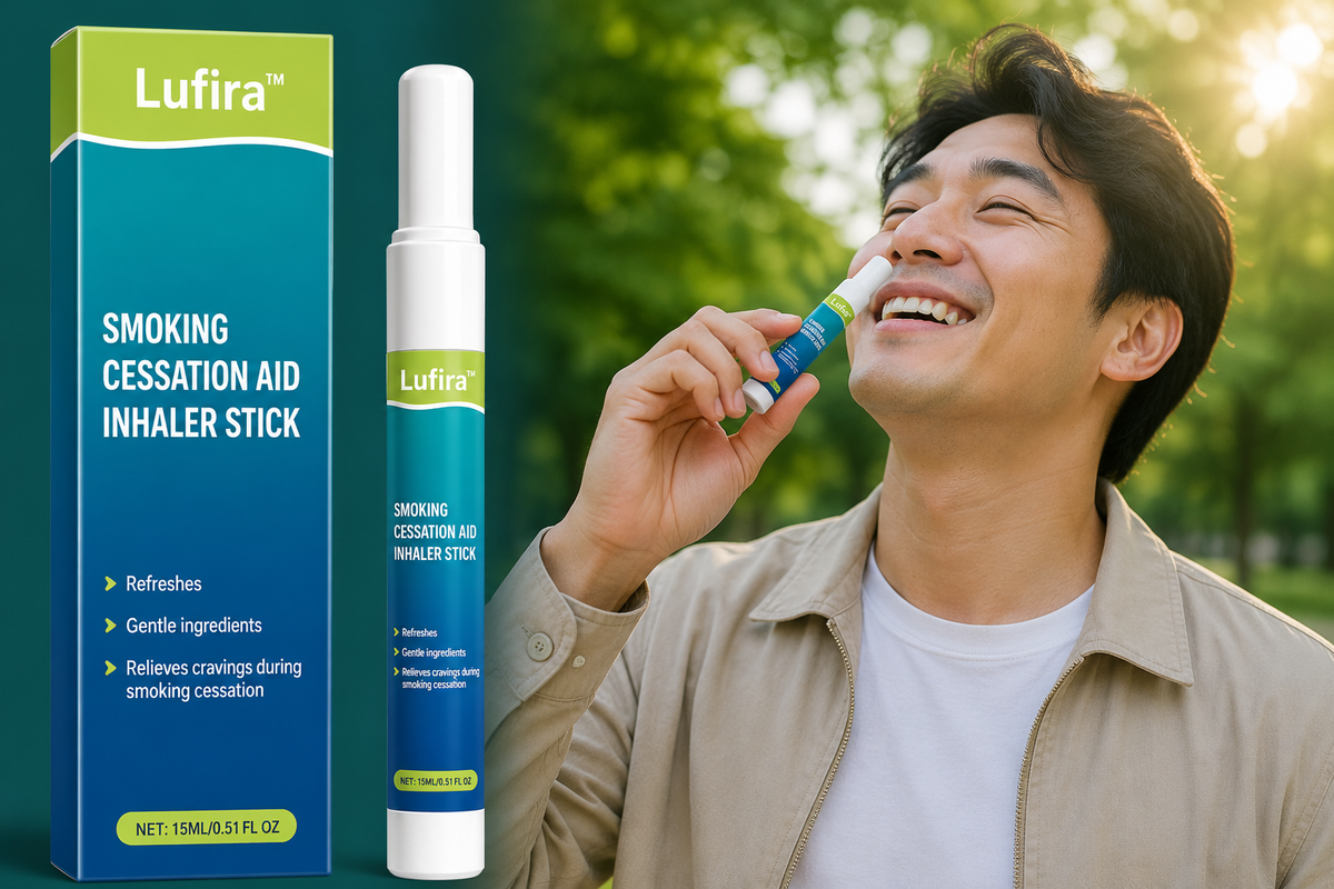 Lufira™ kombinerer mullein med friske planteekstrakter i en kompakt inhalator, som du kan tage med dig overalt.
