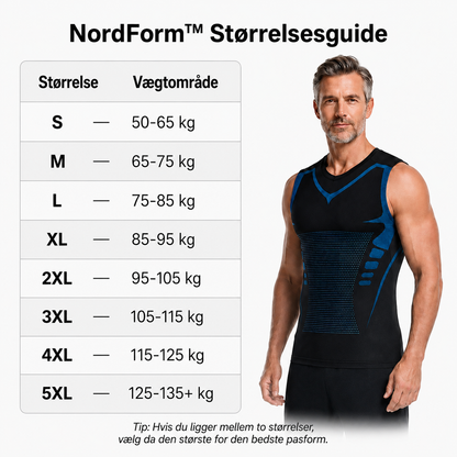 NordForm™ Compression Shirt | Diskret støtte. Synlige resultater. (2+1 Gratis, 3+2 Gratis)