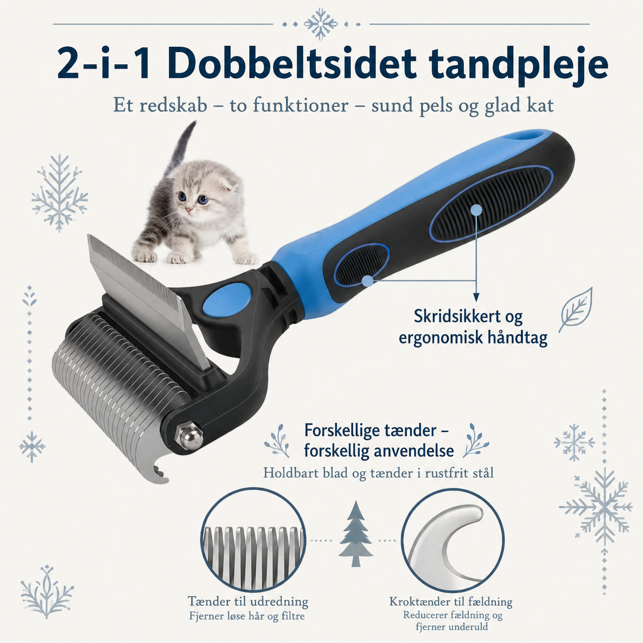 Nordvaya PelsPro™ | (1+1 Gratis) |🐾 Fjerner filtre og løse hår uden besvær