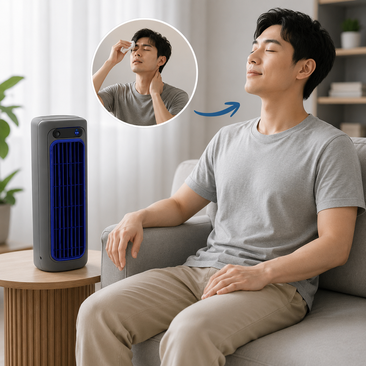 Nordvaya Coolvora™ | Hold varmen på afstand, og nyd en behagelig temperatur hele sommeren – uden høje elregninger eller store, klodsede airconditionanlæg.