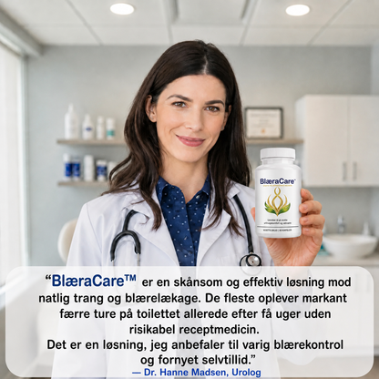 BlæraCare™ | genopretter fuld blærekontrol på blot 7 dage!