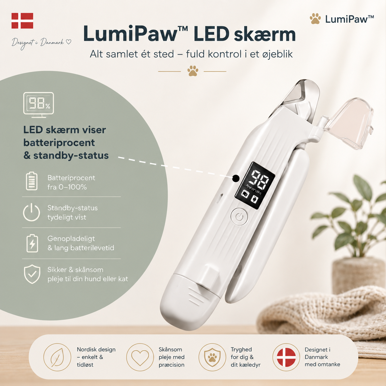 LumiPaw™ |🌿Mindst 50% rabat💰| ✨🐾  Fordi hver pote fortjener et sikkert klip.