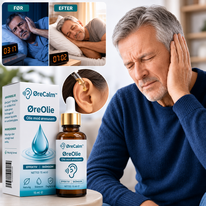ØreCalm™ | Reducerer tinnitus med 93% på bare 7 dage