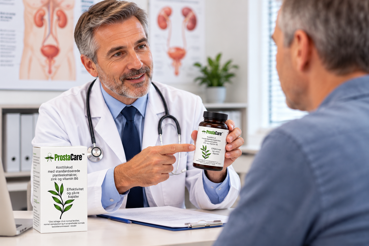ProstaCare™ | Reducer betændelse i prostata med op til 95 % på 5 dage!