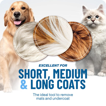 ✂️ Professioneel ontklittingshulpmiddel – Voor huisdieren | Snijdt klitten • RvV-vrij mes