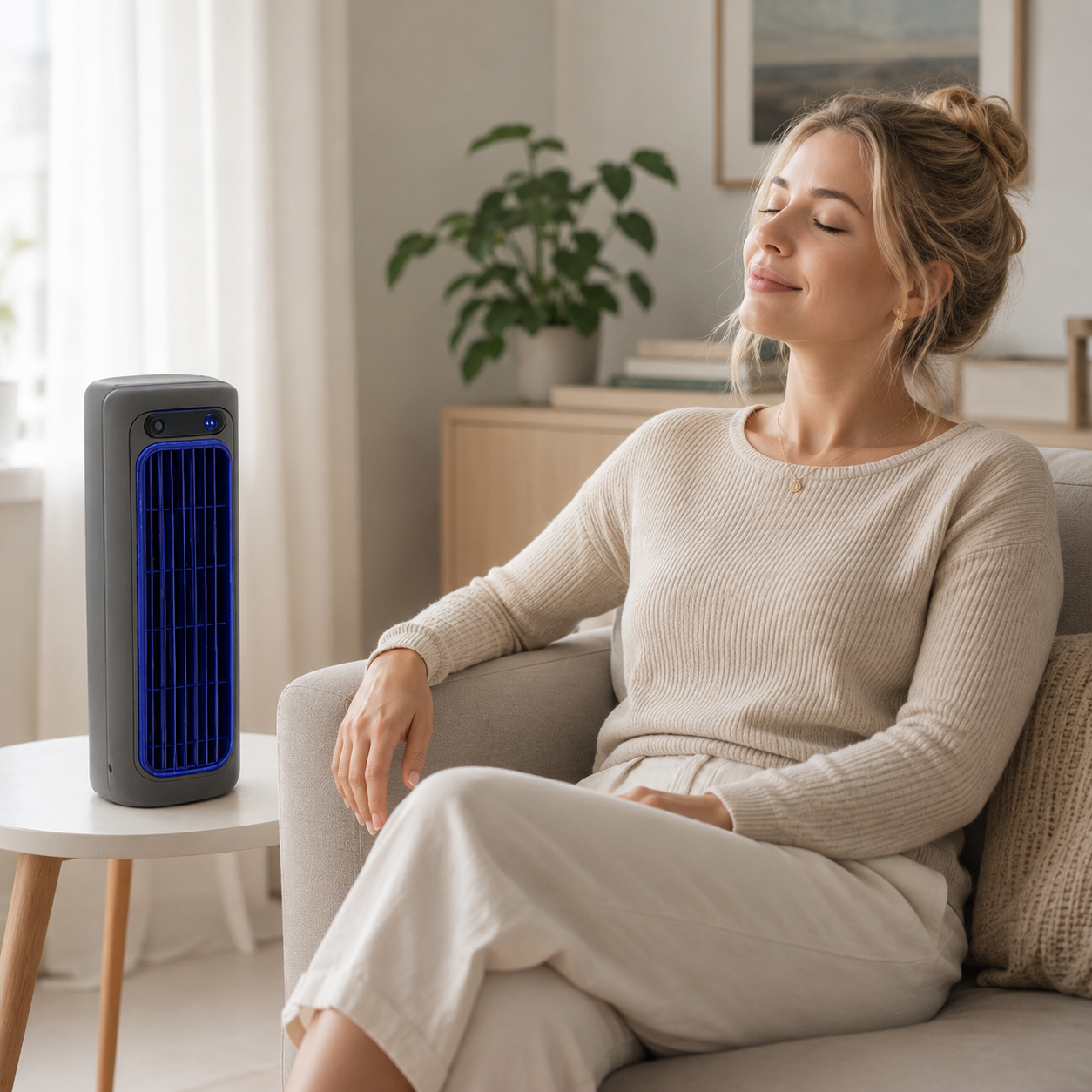 Nordvaya Coolvora™ | Hold varmen på afstand, og nyd en behagelig temperatur hele sommeren – uden høje elregninger eller store, klodsede airconditionanlæg.