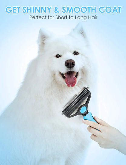 ✂️ Professioneel ontklittingshulpmiddel – Voor huisdieren | Snijdt klitten • RvV-vrij mes