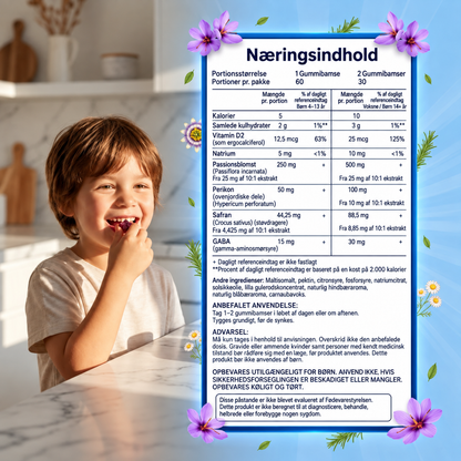 Roovia™ |Safran gummies til ro, fokus og følelsesmæssig balance
