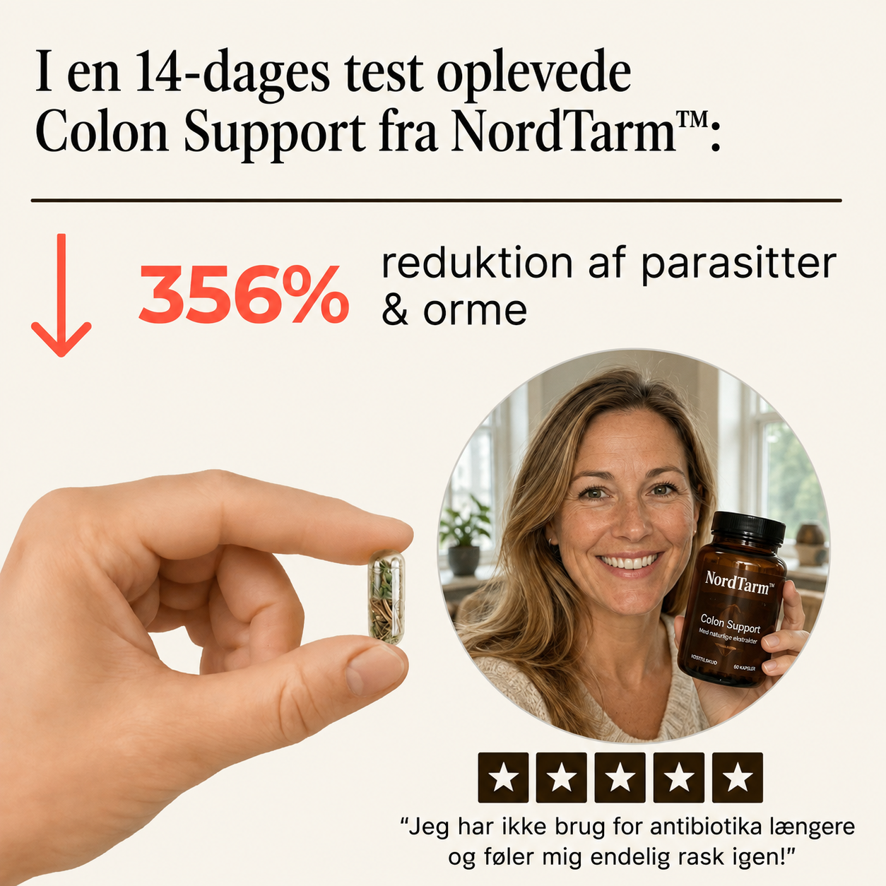 🌿 NordTarm™ | Parasit Balance |🍃 Naturlig støtte til tarmbalance, parasitudrensning og en lettere hverdag