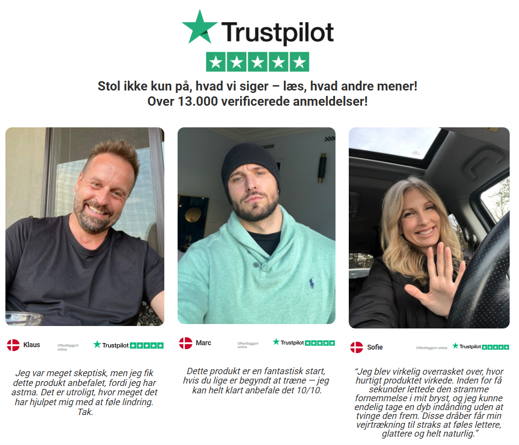 Luftdråb™ | Forvandl Din Vejrtrækning Og Dit Fokus På Kun 5 Sekunder!