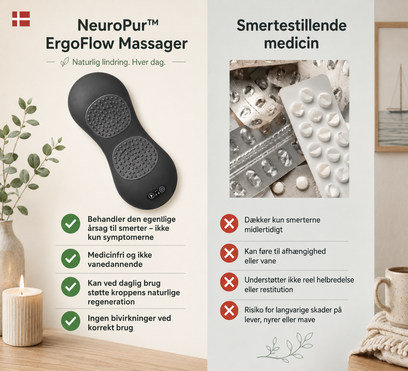 NordRyg™ | 🌿 Naturlig støtte til ryggen – designet til afslapning, komfort og daglig velvære.