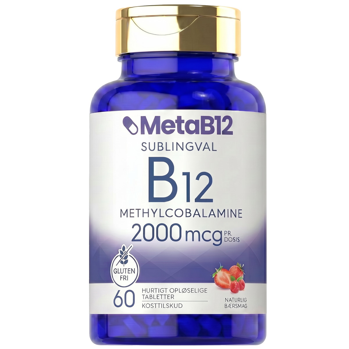 B12Direkte™ | Det eneste B12, der fuldstændig omgår dine tarme — det smelter under tungen og går direkte ind i din blodbane.