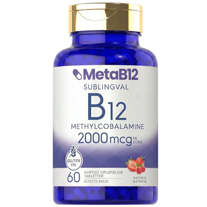 B12Direkte™ | Det eneste B12, der fuldstændig omgår dine tarme — det smelter under tungen og går direkte ind i din blodbane.
