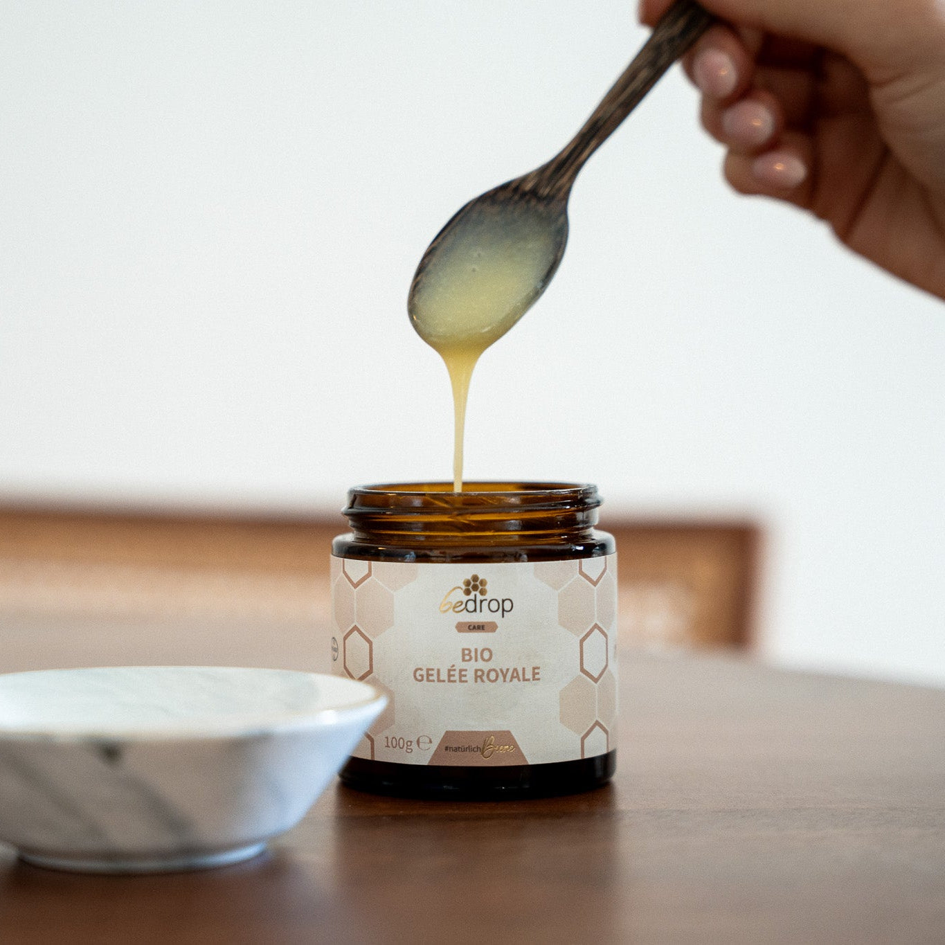 Vorteilsset: 3x Bio Gelée Royale Frisch - 100g pur (Bio-Zertifiziert) zum Sparpreis
