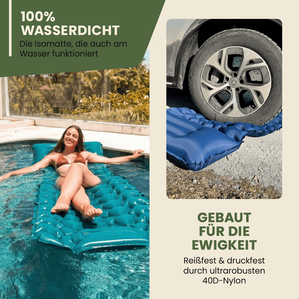 Nordvaya NordRest™ | Ultralet, kompakt og nem at tage med – ideel til camping, strand og rejser