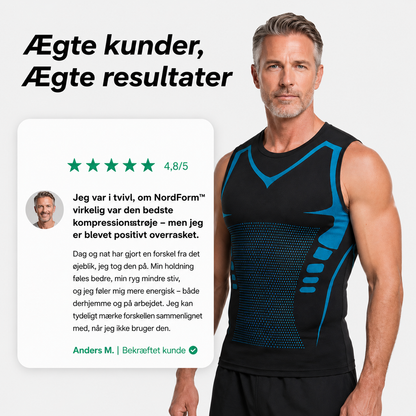 NordForm™ Compression Shirt | Diskret støtte. Synlige resultater. (2+1 Gratis, 3+2 Gratis)