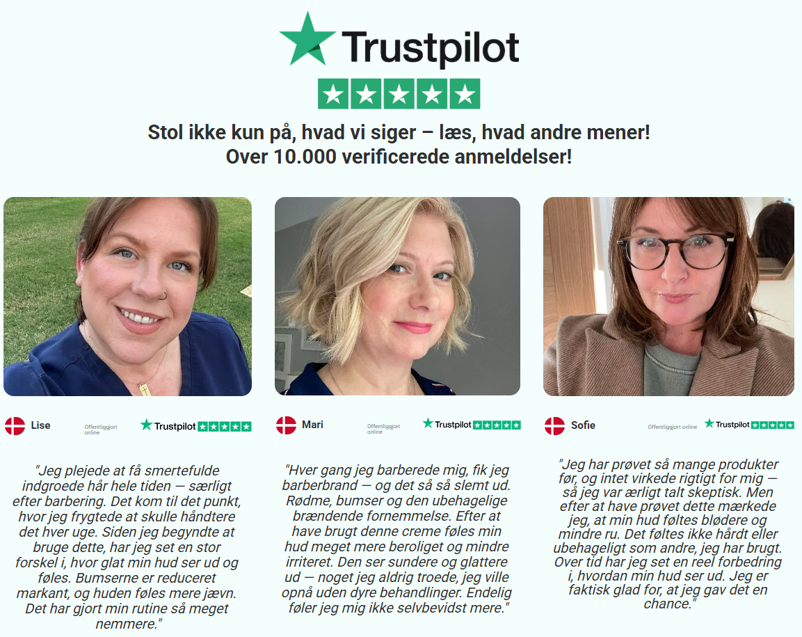 Elvéra™ |BikiniSmooth|Eliminerer Barberbrand, Bumser Og Indgroede Hår Med 95% På Blot 7 Dage